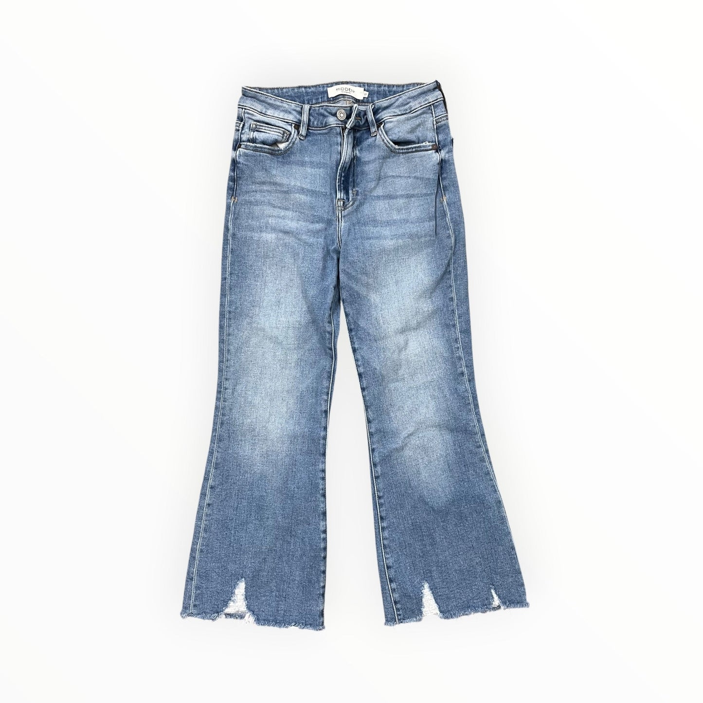 Jeans Flared By Hidden In Blue Denim, Size:4