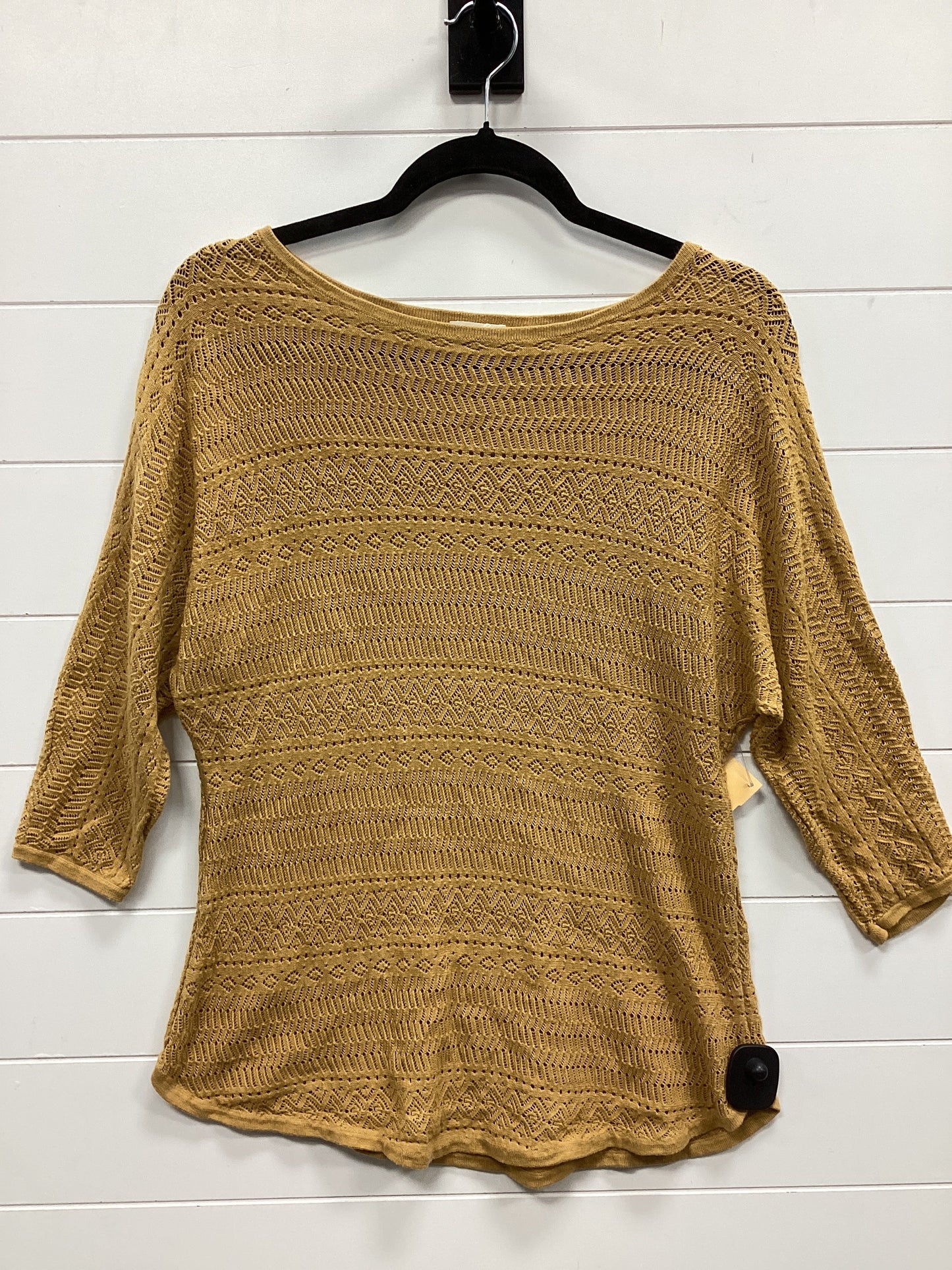 Top Ls By Garnet Hill In Yellow, Size:S