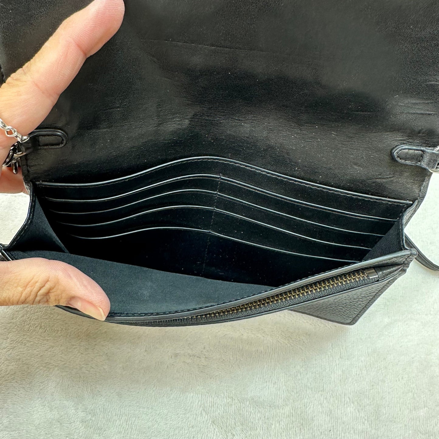 Clutch crossbody Designer By Coach, Size: Small