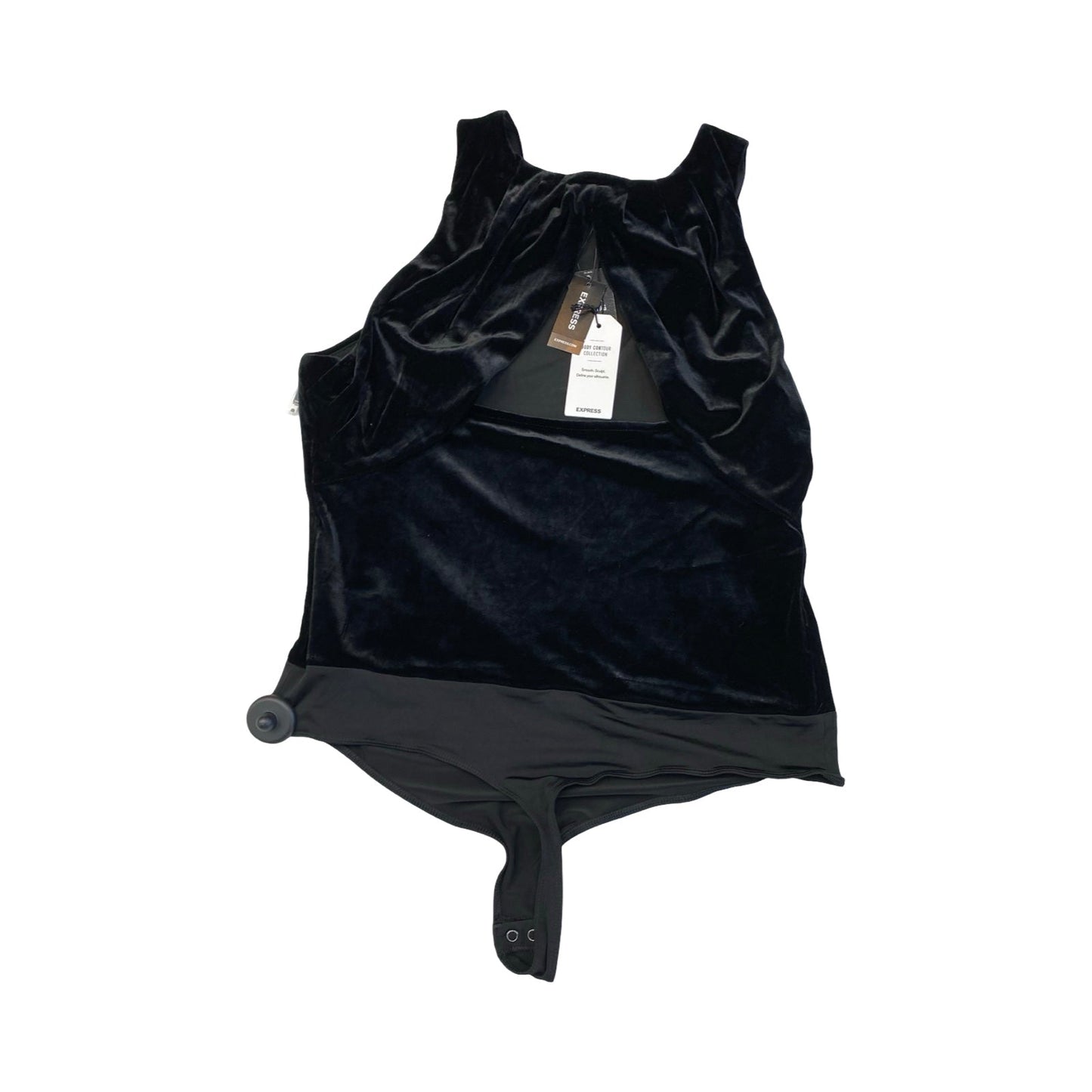 Top Sleeveless By Express In Black, Size:Xl