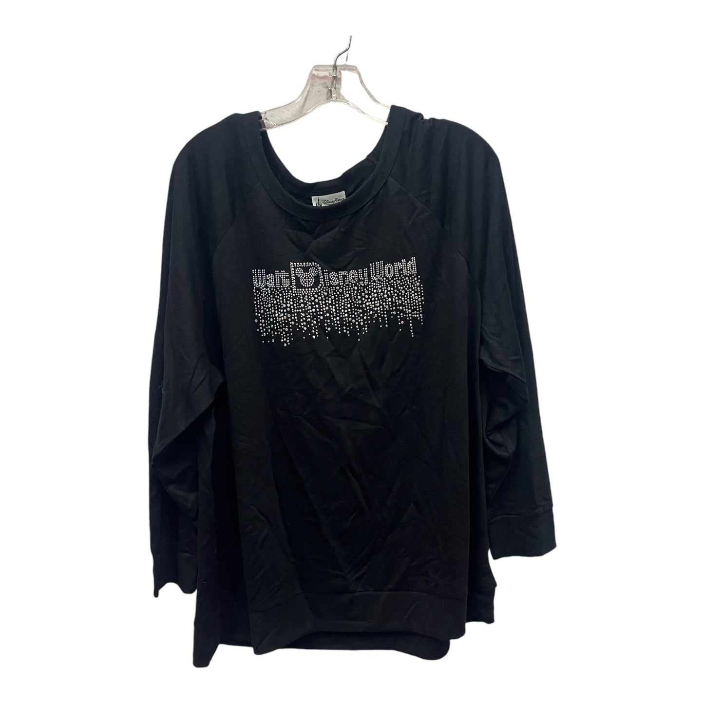 Top Ls By Disney Store In Black, Size:2X