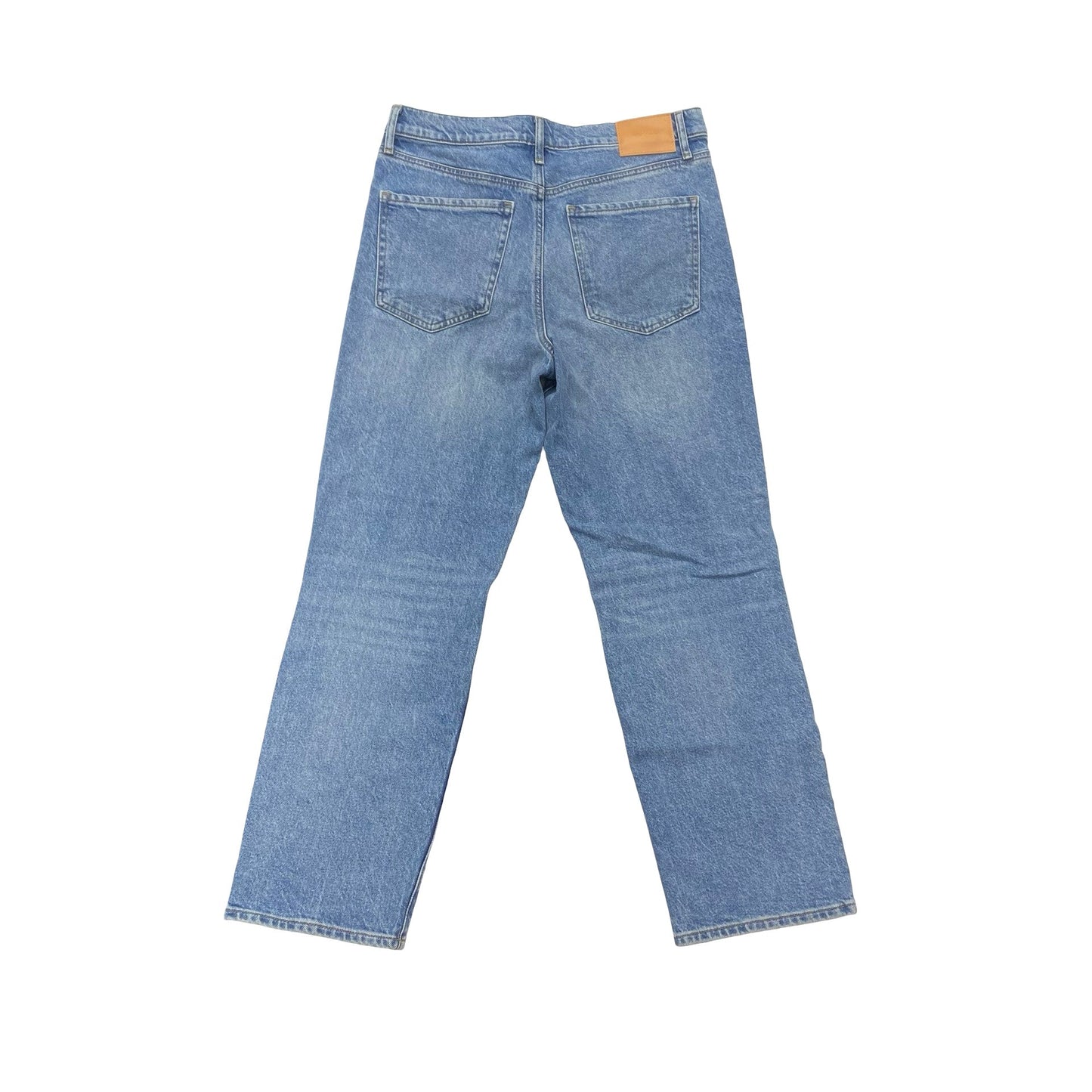 Jeans Straight By Express In Blue Denim, Size:10