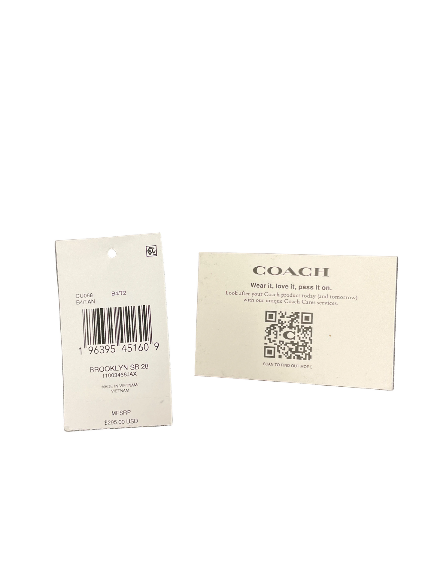 Handbag Designer By Coach, Size: Medium