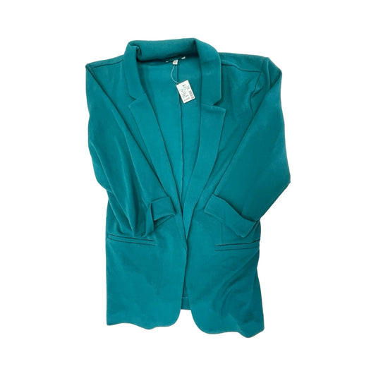 Blazer By Maurices In Teal, Size:Xl