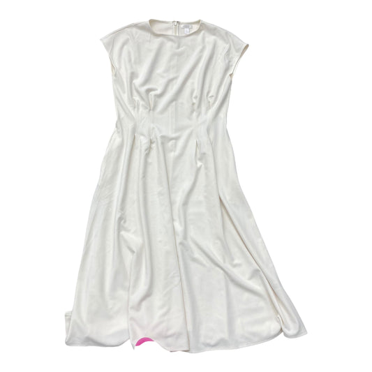 Dress Casual Midi By Nordstrom In White, Size:L