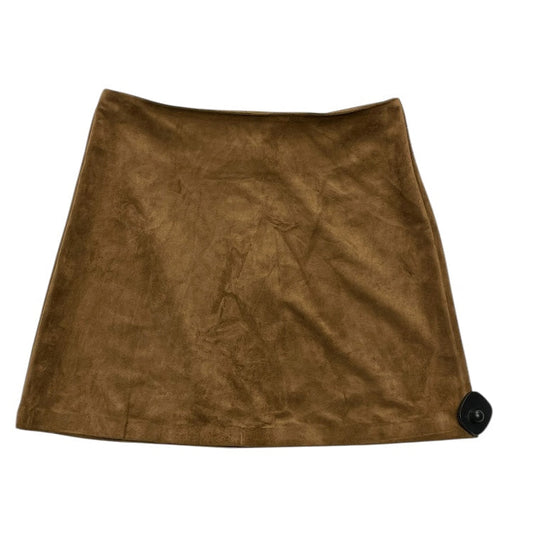 Skirt Midi By Z Supply In Brown, Size:S