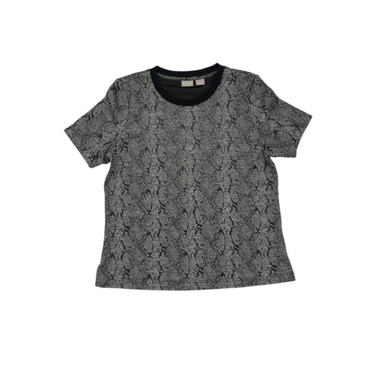 Top Ss By Chicos In Snakeskin Print, Size:M
