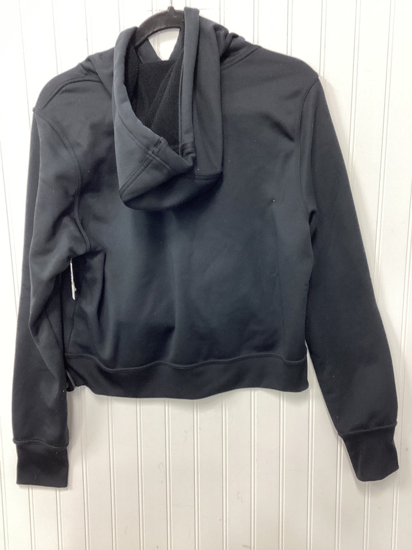 Athletic Sweatshirt Hoodie By Nike Apparel In Black, Size:M