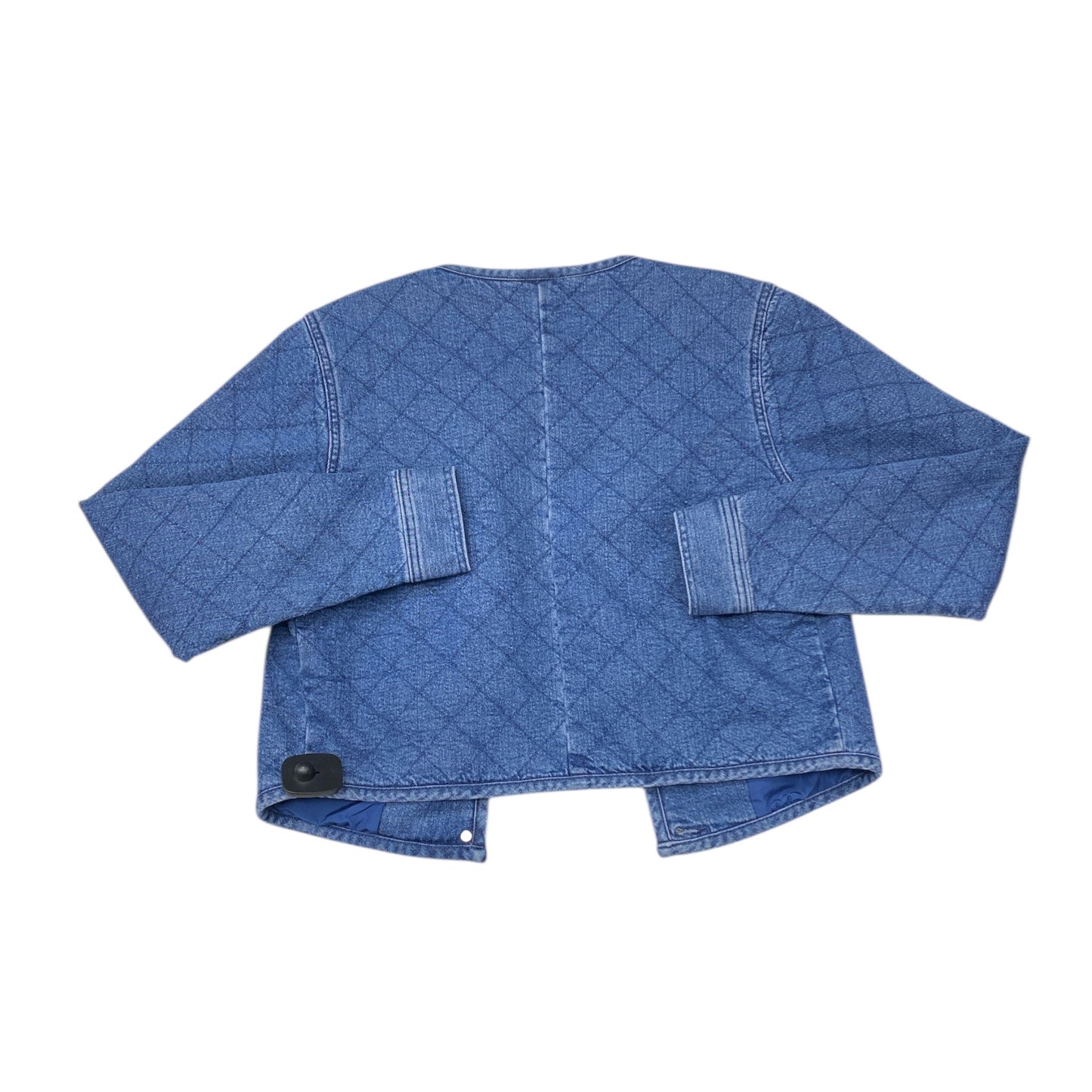 Blazer By International Concepts In Blue Denim, Size:S