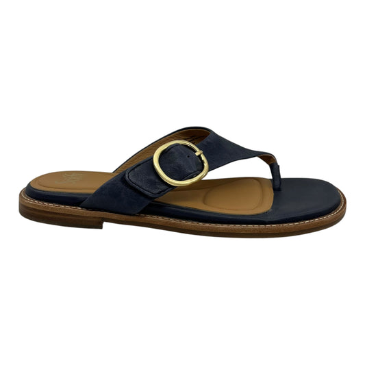 Sandals Flats By Sofft In Navy, Size:8.5