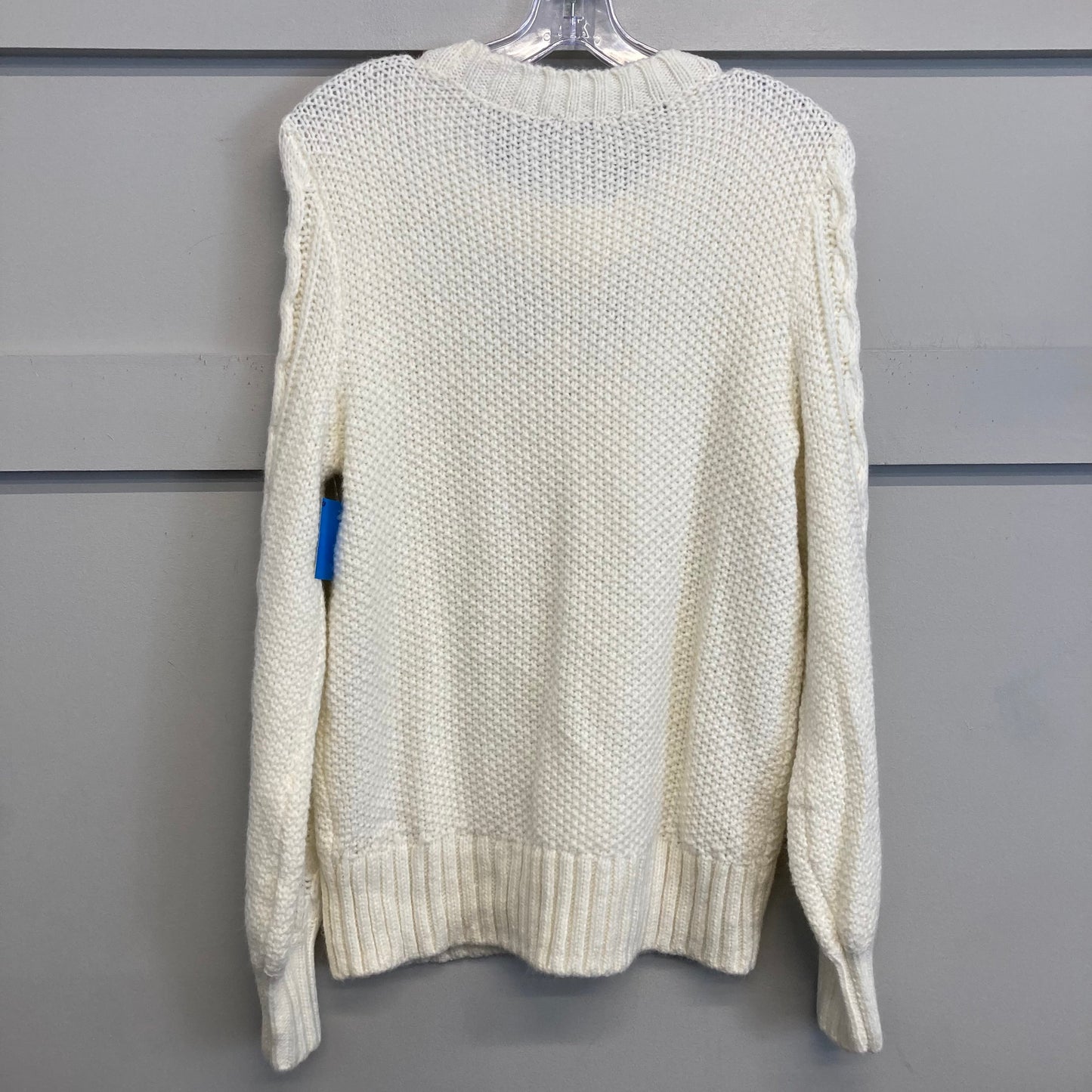 Sweater By Talbots In Cream, Size:M