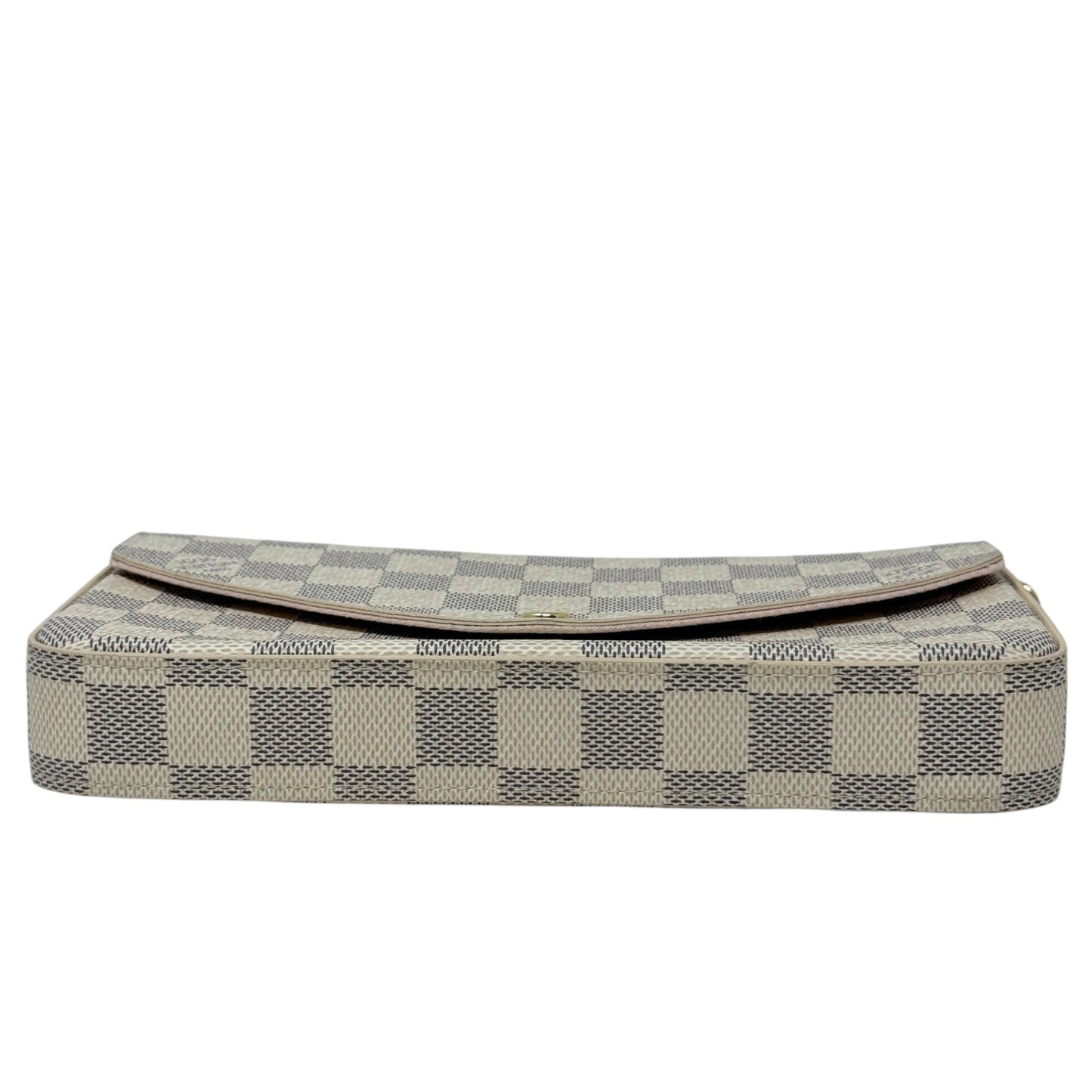 Pochette Félicie In Damier Azur Canvas Luxury Designer By Louis Vuitton, Size: Small