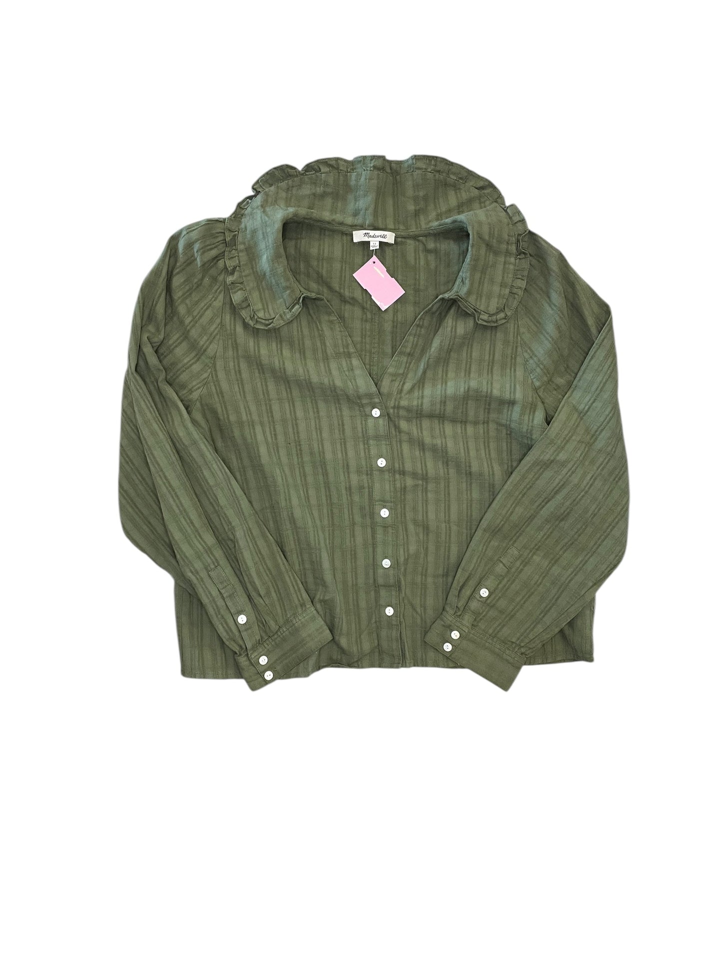 Top Ls By Madewell In Green, Size:L