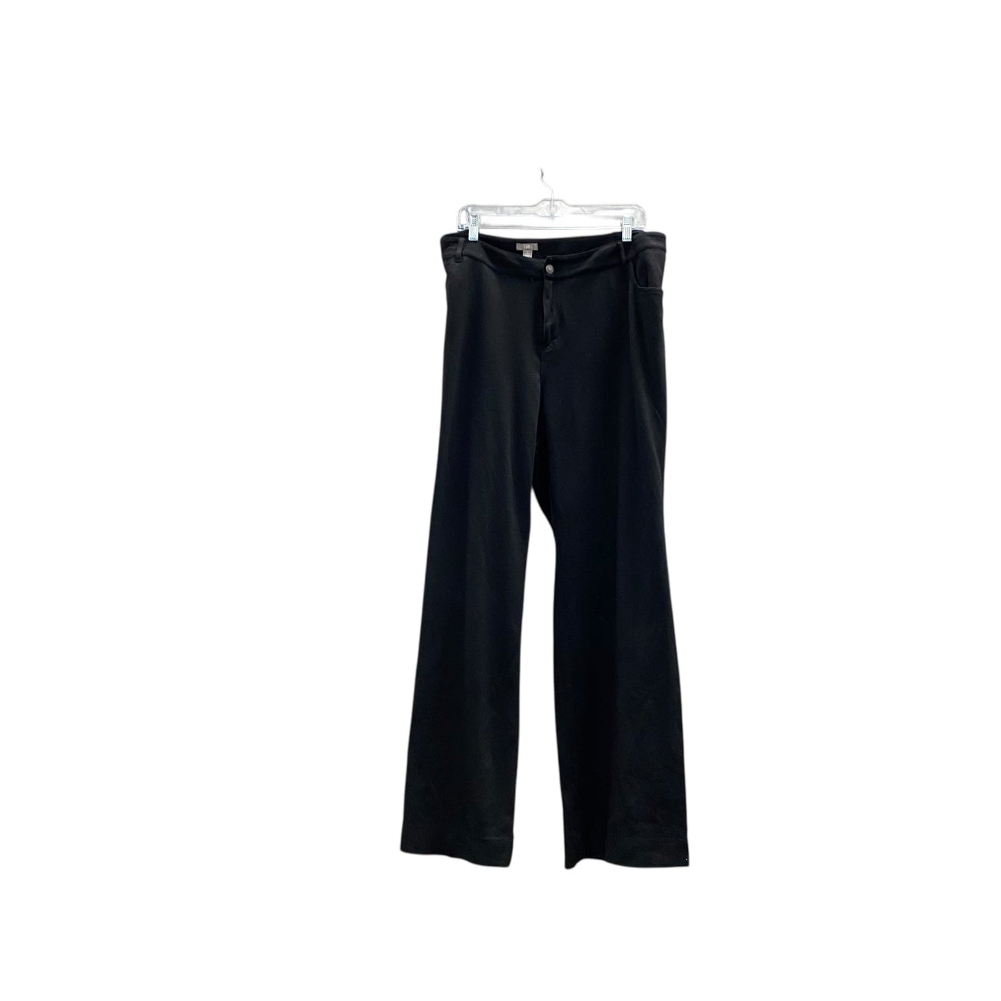 Pants Wide Leg By J. Jill In Black, Size:18