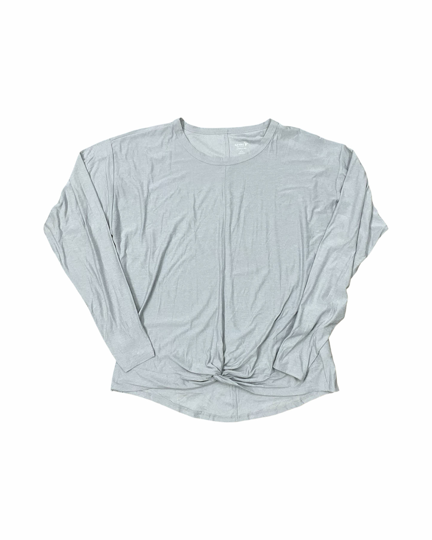 Athletic Top Ls Crewneck By Old Navy In Grey, Size:S