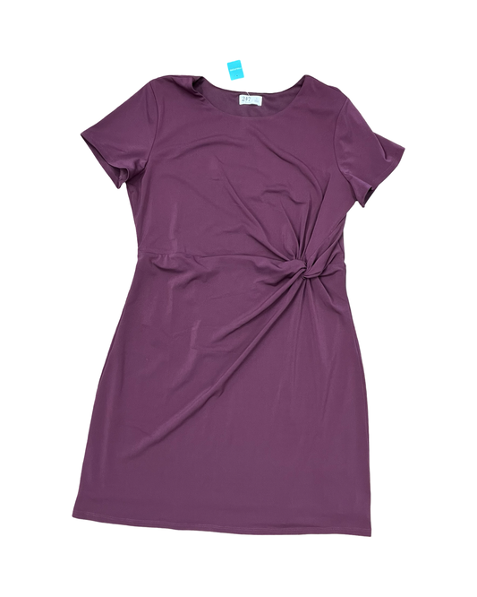 Dress Work By Maurices In Maroon, Size:L