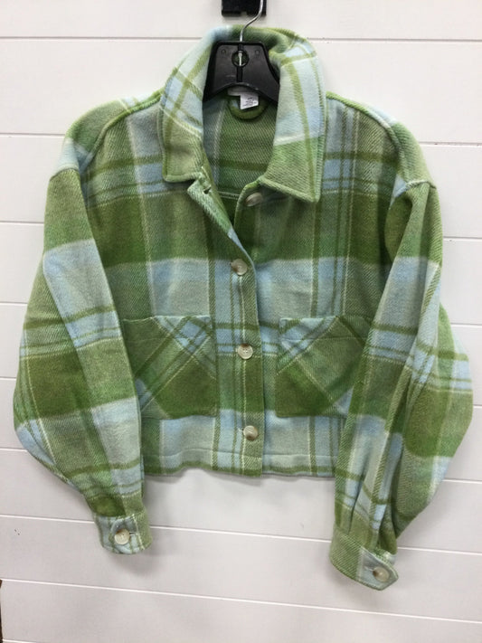 Jacket Fleece By For The Republic In Green, Size:S