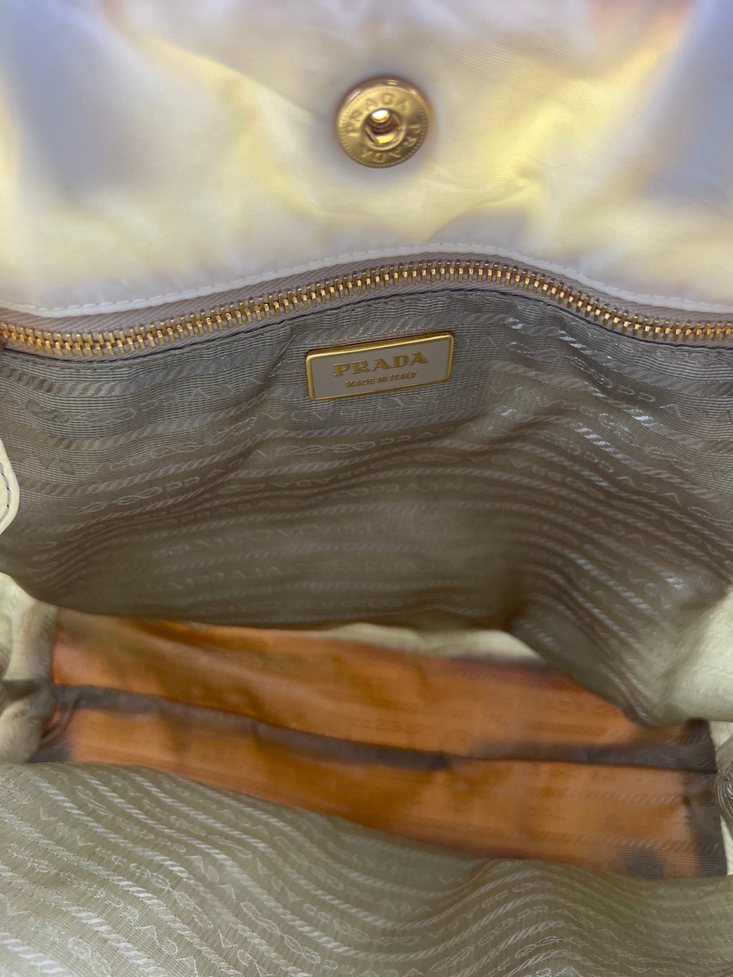 Prada Quilted Puffer Handbag
