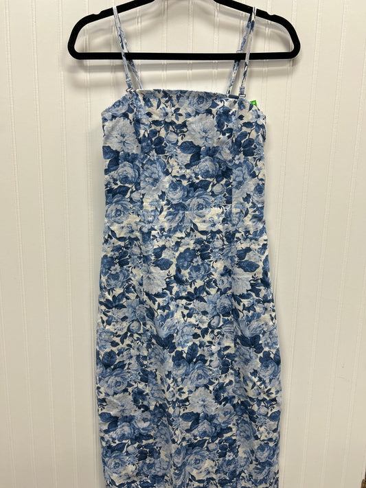 Dress Casual Maxi By Abercrombie And Fitch In Blue, Size:S