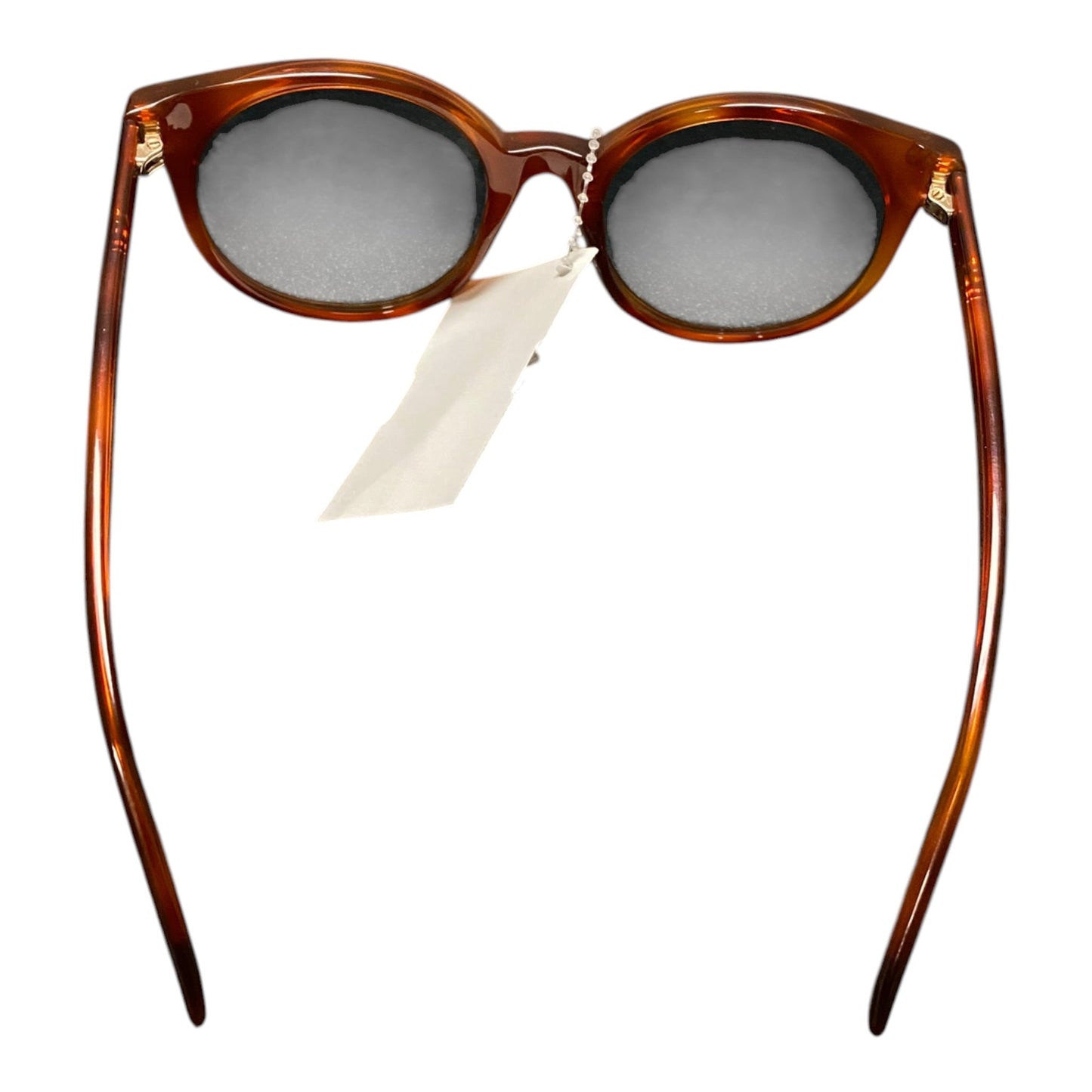 Sunglasses Luxury Designer By Gucci In Gold, Size: