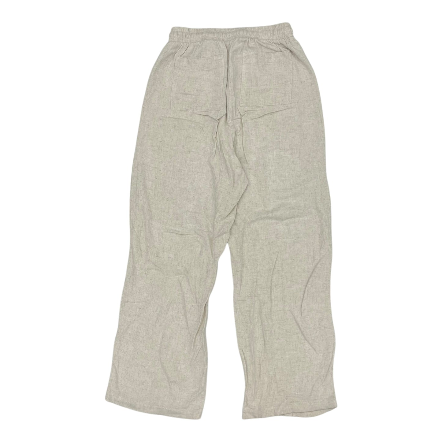 Pants Linen By Falls Creek In Cream, Size:S