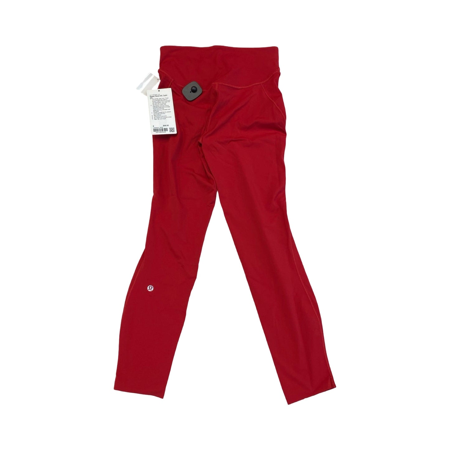 Athletic Leggings By Lululemon In Red, Size:6