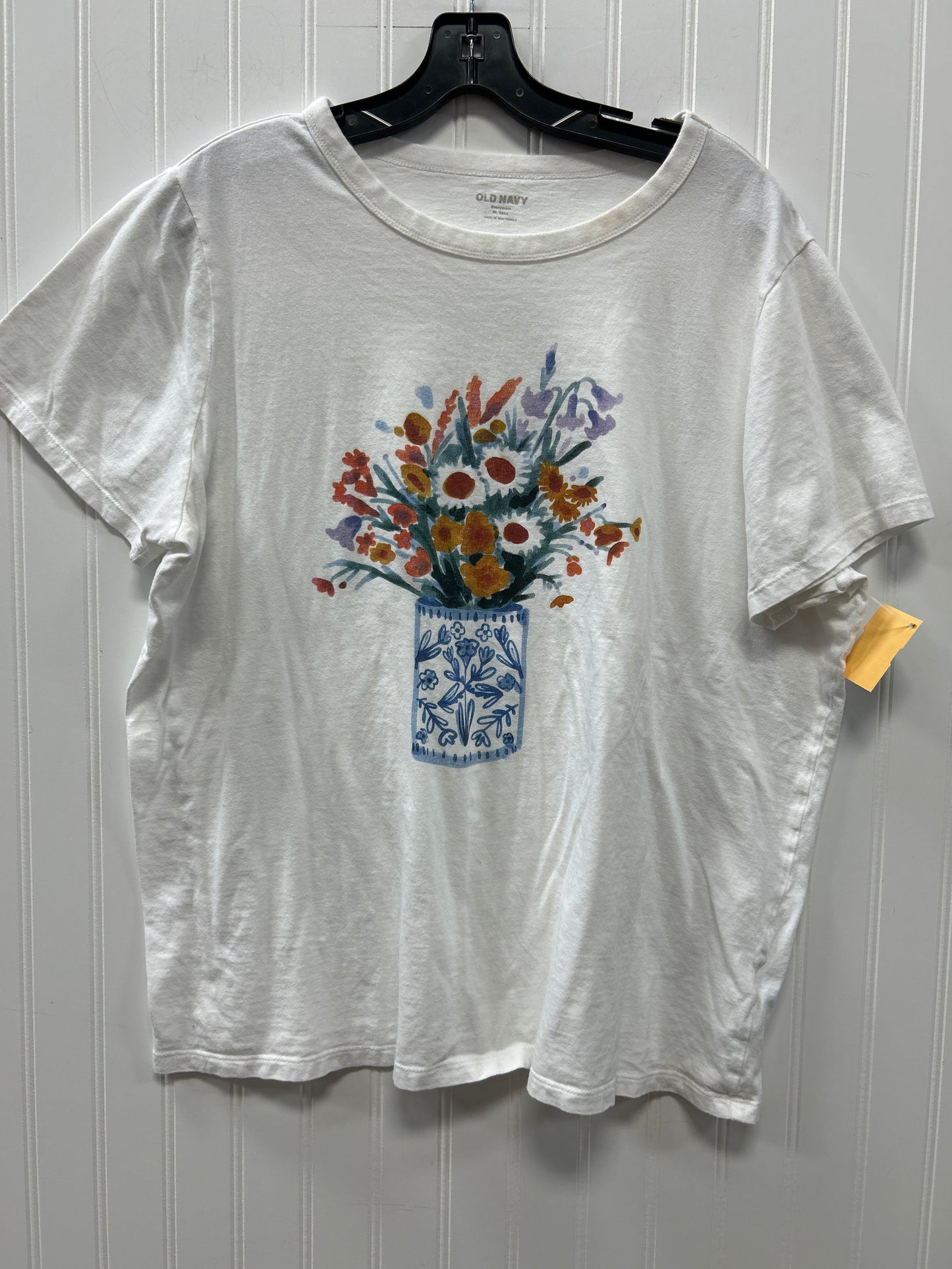 Top Ss By Old Navy In White, Size:Xl