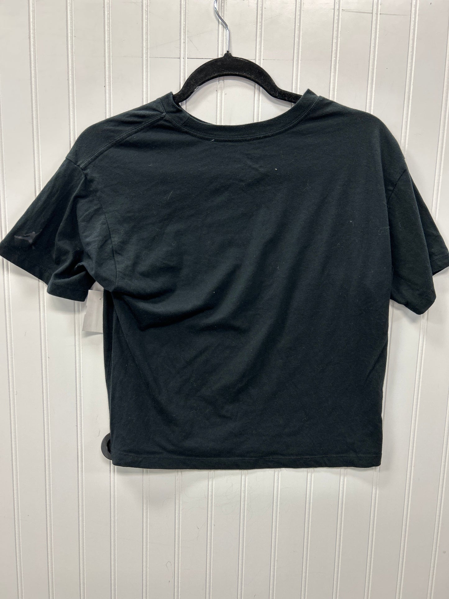 Athletic Top Ss By Jordan In Black, Size:M