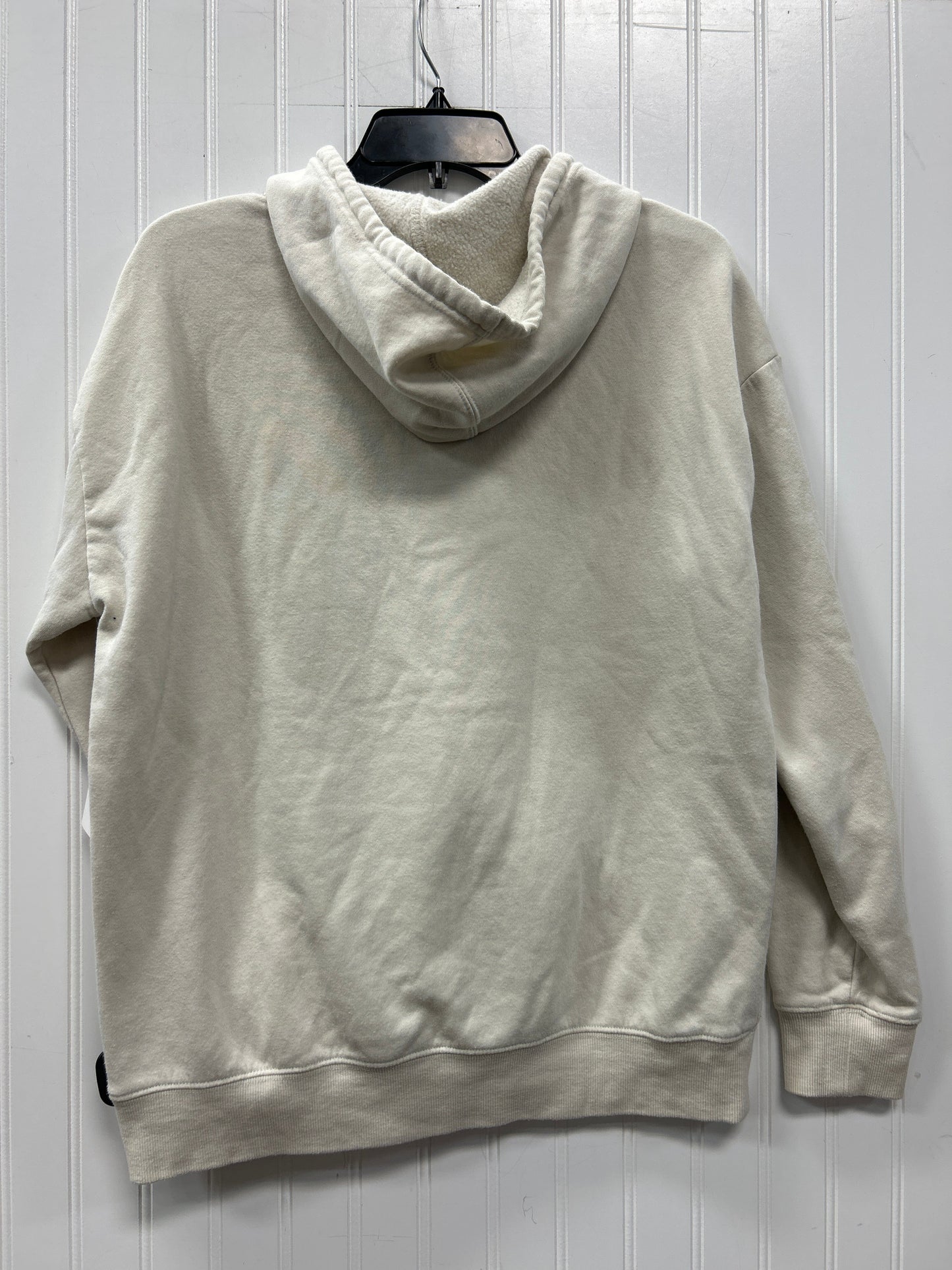 Athletic Sweatshirt Hoodie By Columbia In Cream, Size:M