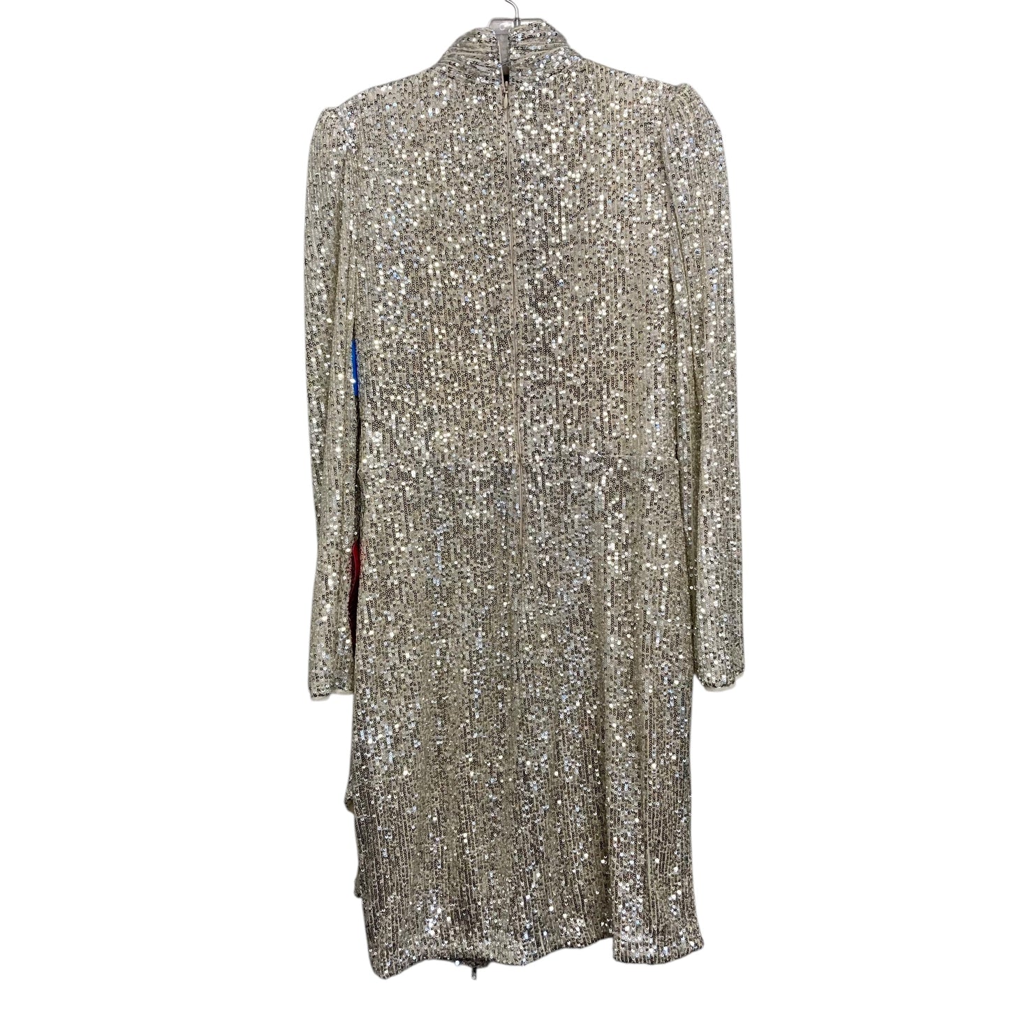 Dress Party Short By Eliza J In Silver & White, Size:L