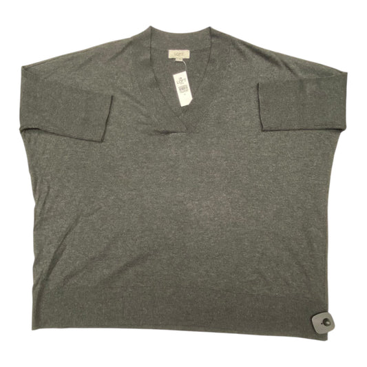 Sweater By Loft In Grey, Size:M