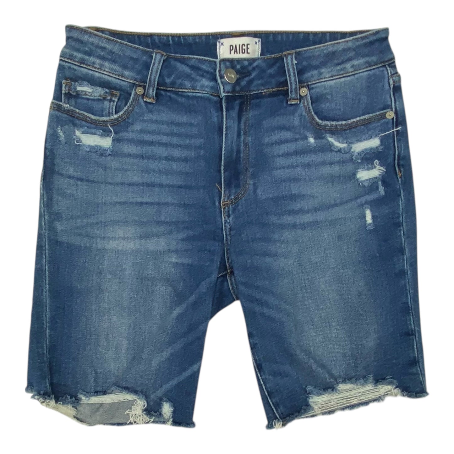 Shorts By Paige In Blue Denim, Size:6