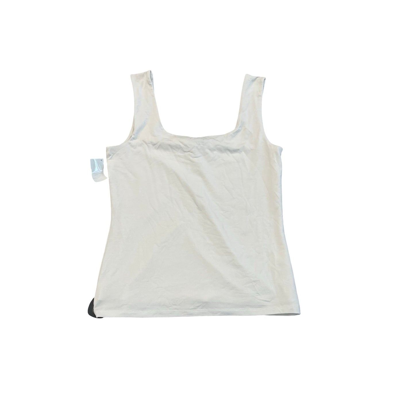 Top Sleeveless By Ann Taylor In Cream, Size:M