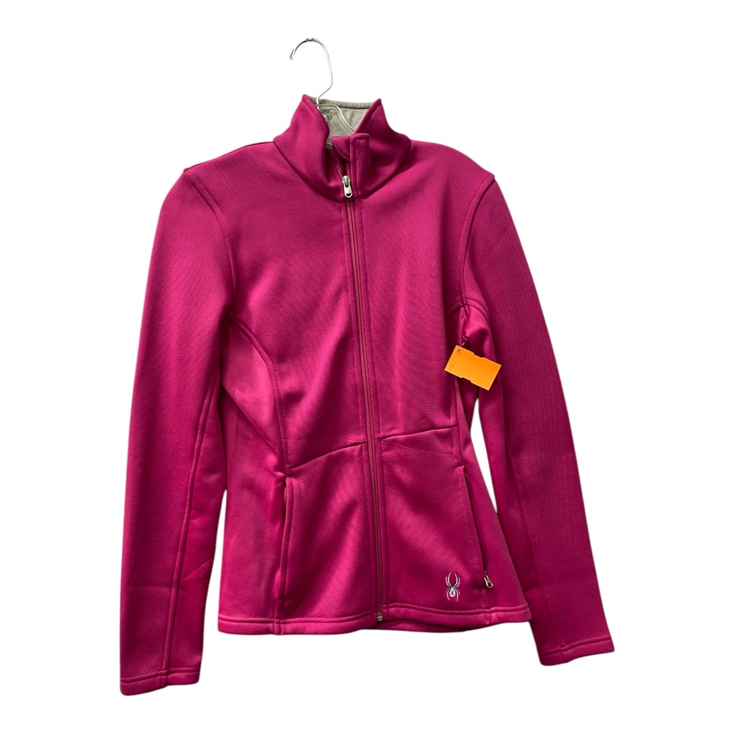 Athletic Jacket By Spyder In Pink, Size:M