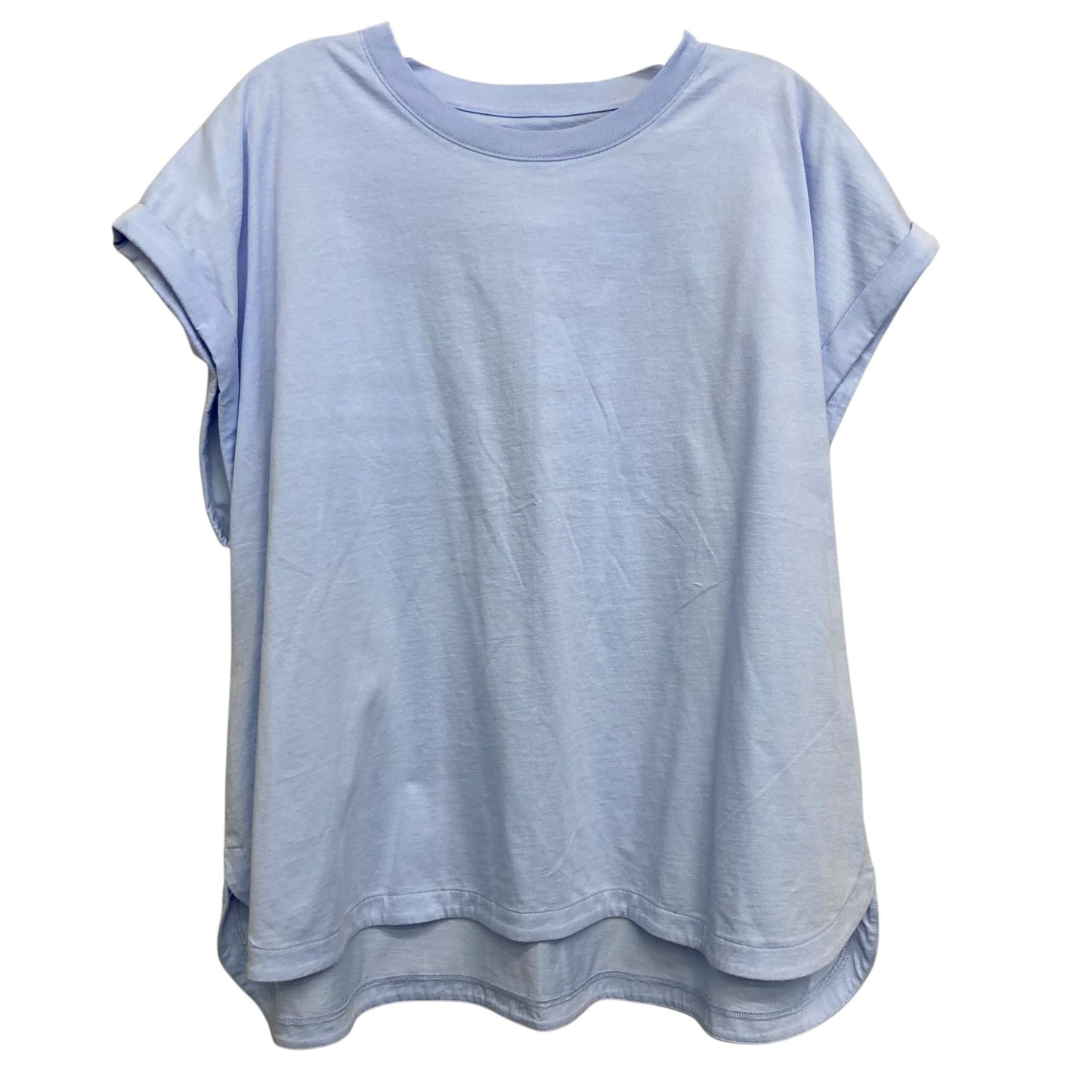 Top Sleeveless Basic By Abercrombie And Fitch In Blue, Size:Xl