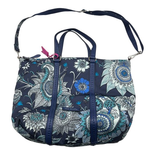 Handbag By Vera Bradley In Navy, Size:Medium