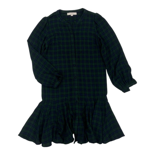 Dress Casual Short By Loft In Blue & Green, Size:Xs