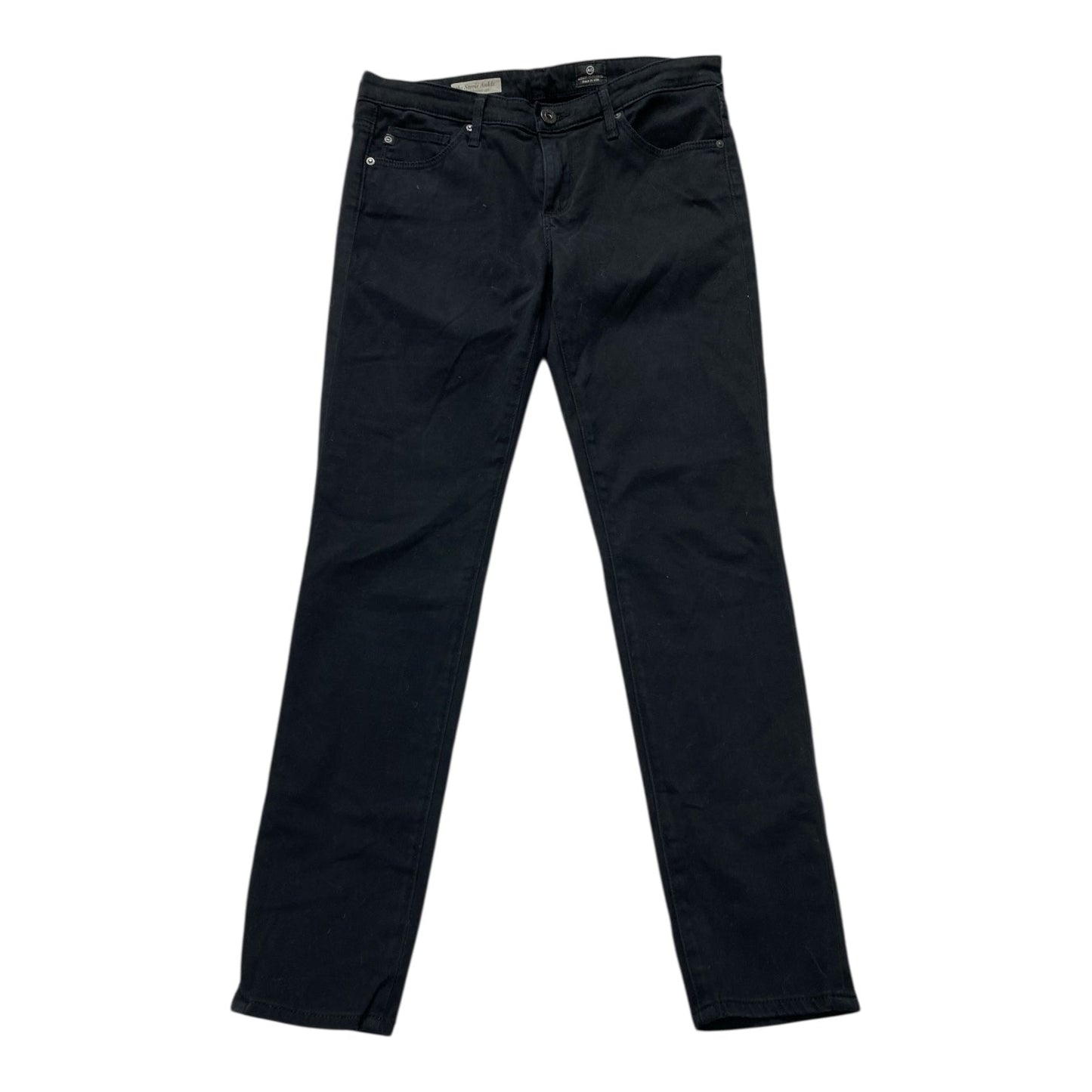 Jeans Skinny By Ag Jeans In Black, Size:4