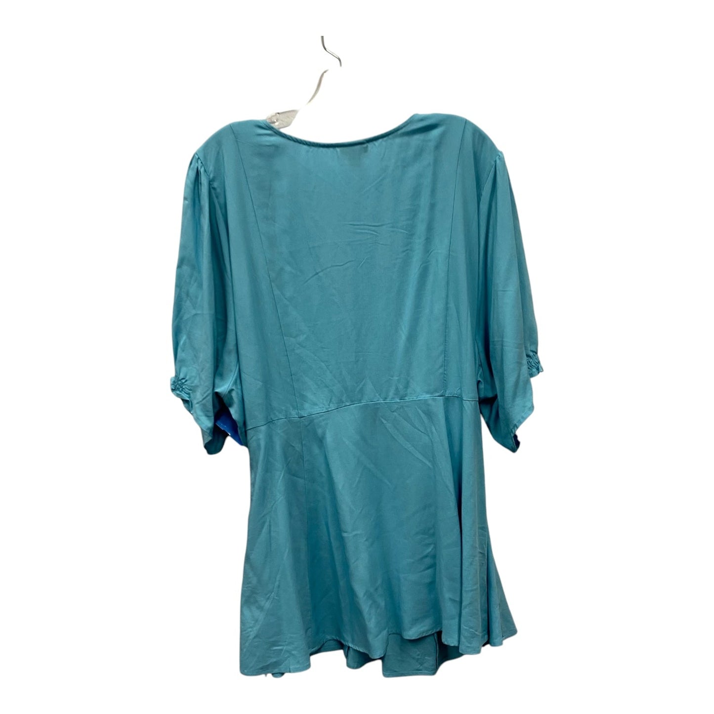 Top Ss By Torrid In Teal, Size:4X