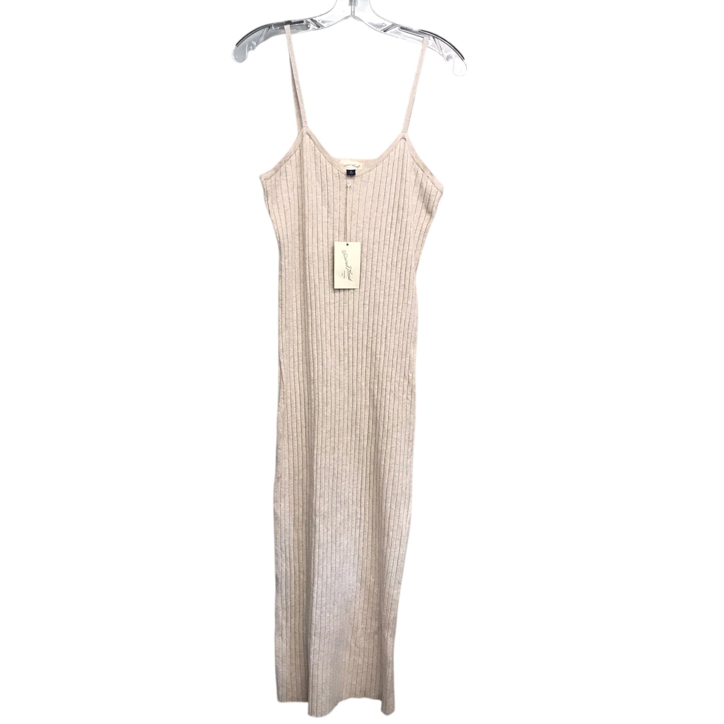 Dress Casual Maxi By Universal Thread In Beige, Size:M