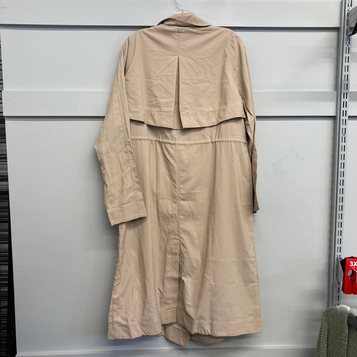 Coat Trench Coat By Coolibar In Tan, Size:M