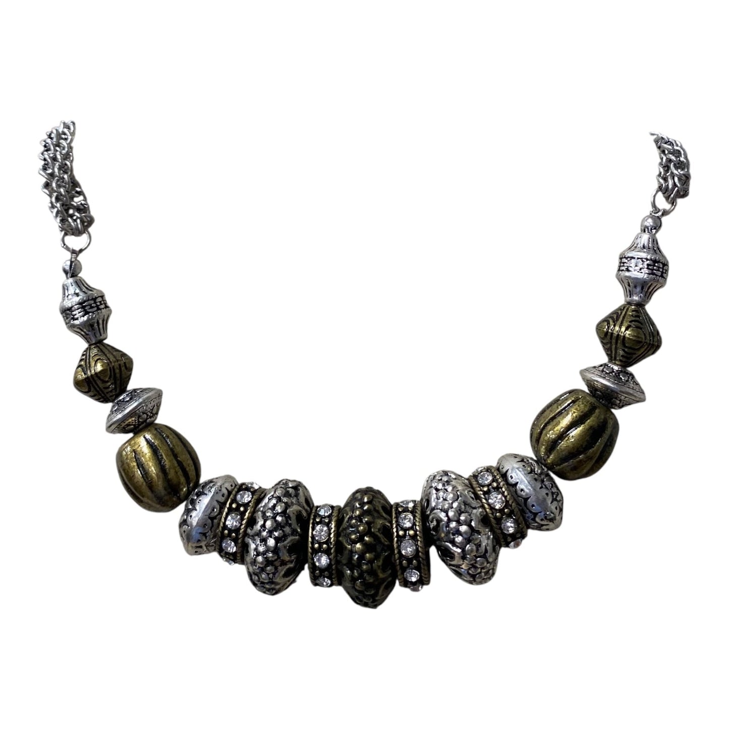 NECKLACE CHOKER & COLLAR by PREMIER DESIGNS in SILVER