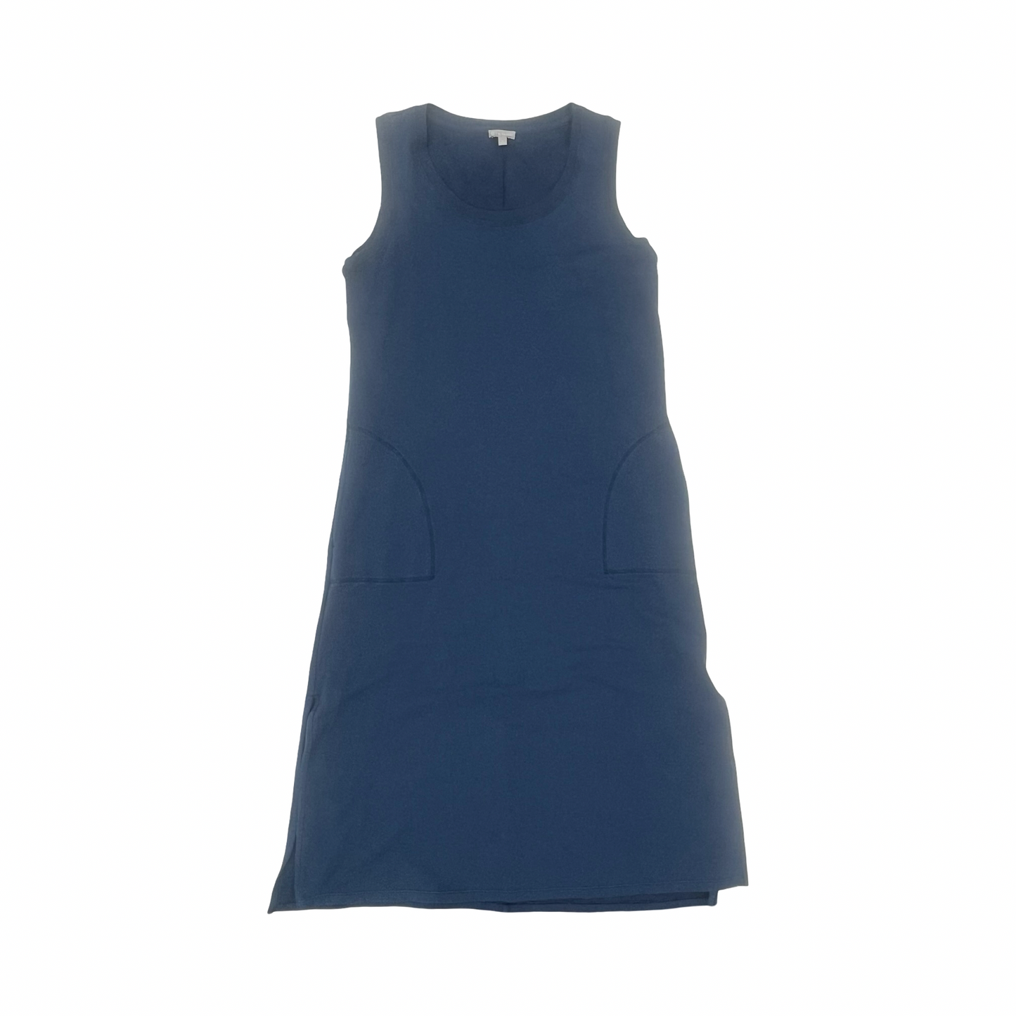 Dress Casual Midi By Talbots In Navy, Size:L