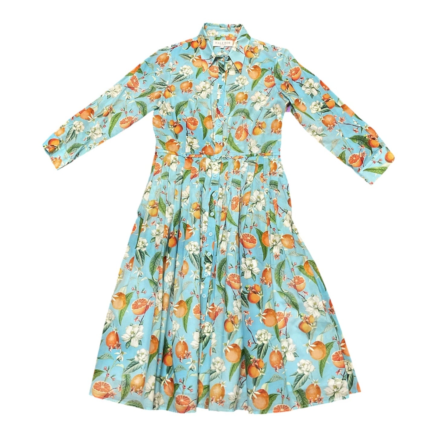 Dress Casual Maxi By Hale Bob In Blue & Orange, Size:S
