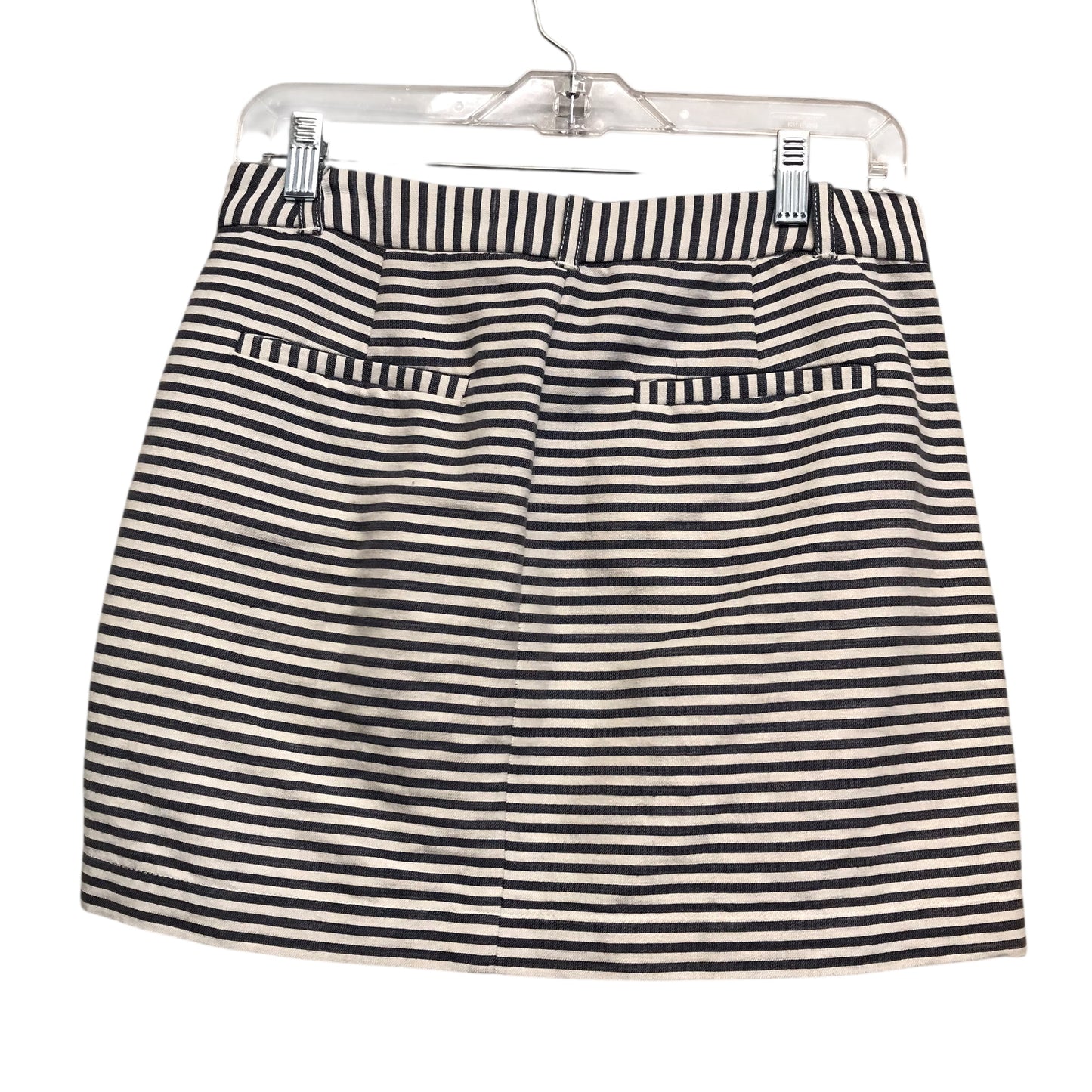 Skirt Mini & Short By Madewell In Striped Pattern, Size:4