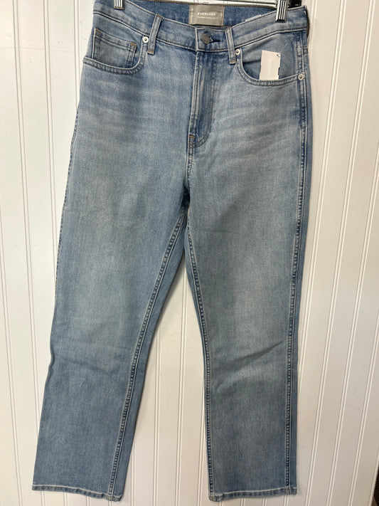 Jeans Boot Cut By Everlane In Blue Denim, Size:4