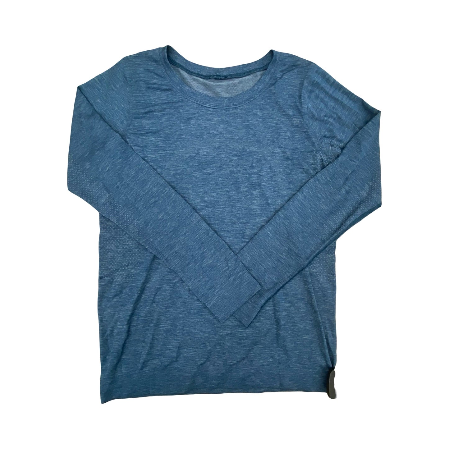 Athletic Top Ls Crewneck By Lululemon In Blue, Size:M