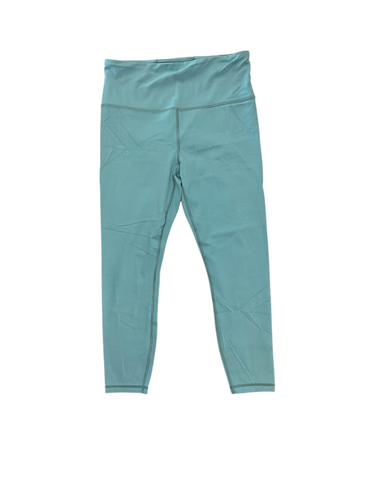 Athletic Leggings By Athleta In Green, Size:M