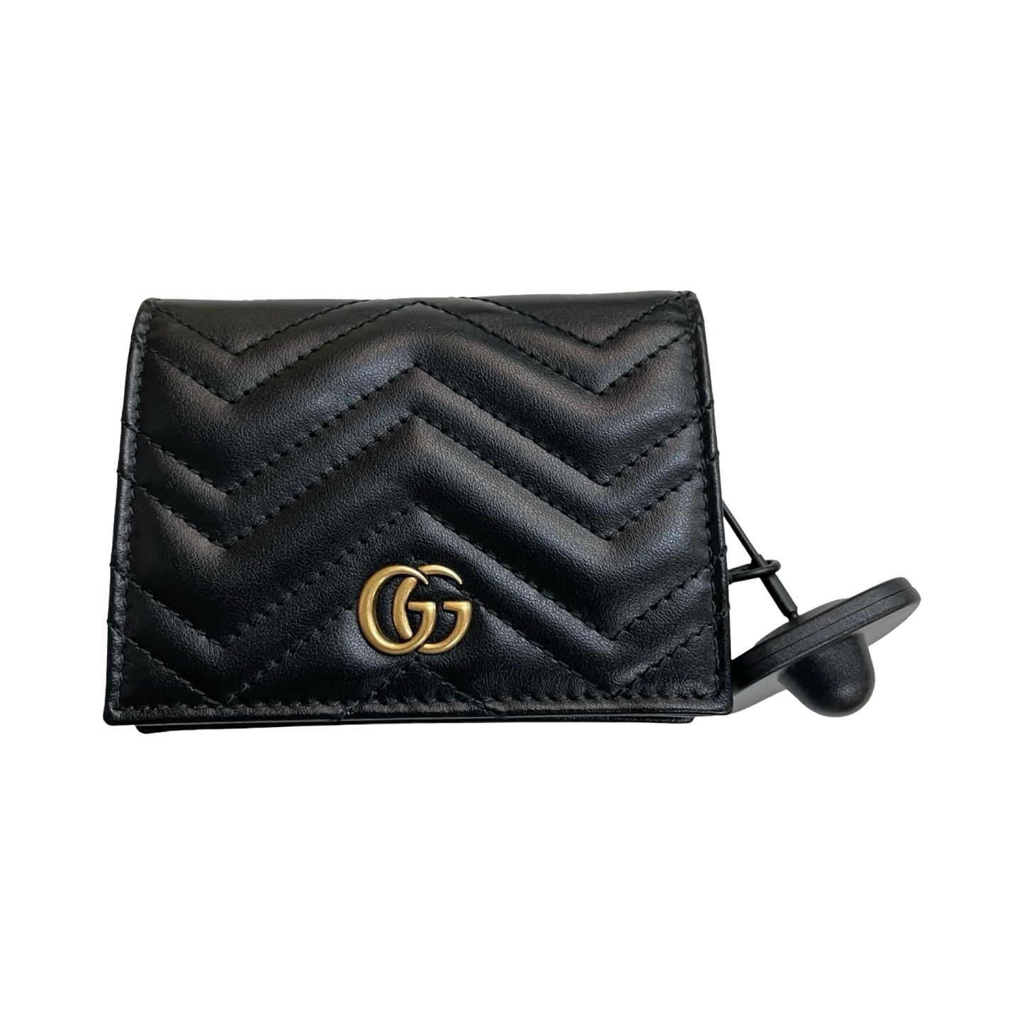 Wallet Luxury Designer By Gucci In Black, Size:Small