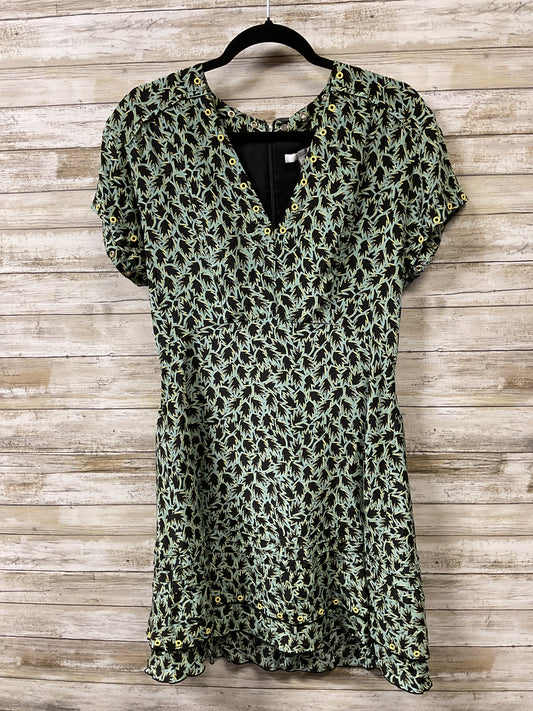 Dress Designer By Derek Lam In Green & Yellow, Size:10